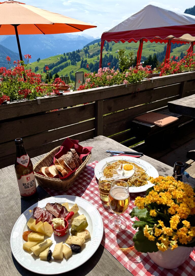 Interlaken cheese tasting with panoramic views on a Jungfrau region E-bike tour